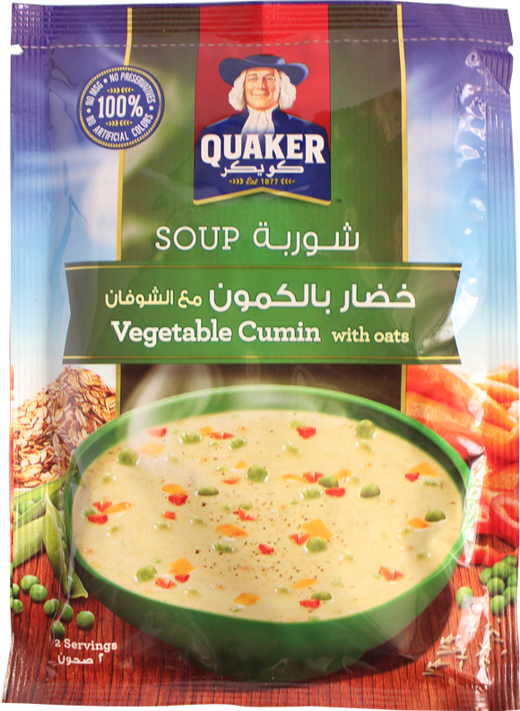 Quaker Soup- Vegetable Cumin With Oats 66g